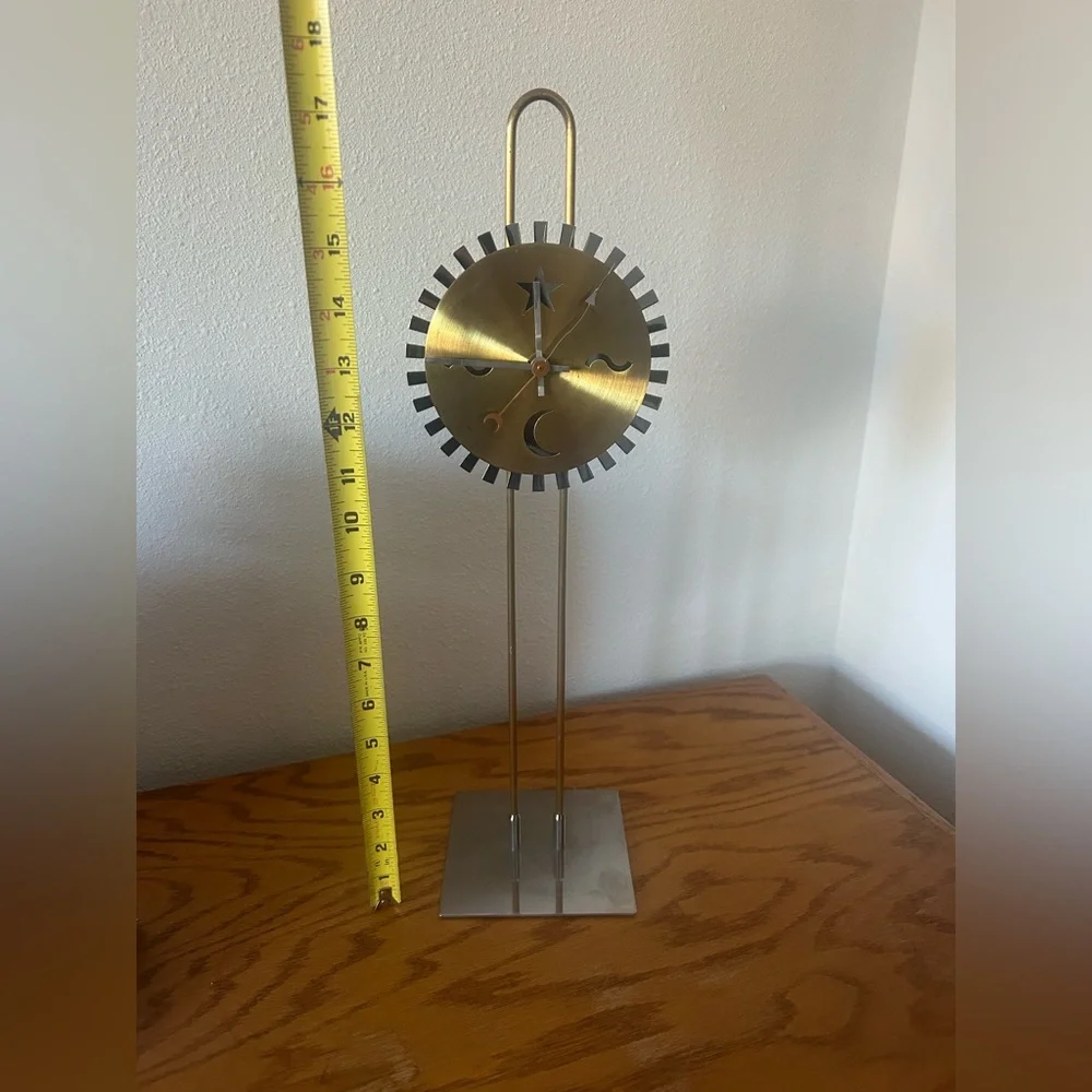 IKEA Dilla Sunburst Moon and Stars Clock